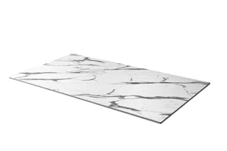 137X77 WHITE MARBLE